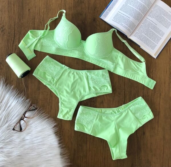 Conjunto lingerie elegante reforçada - Image 4