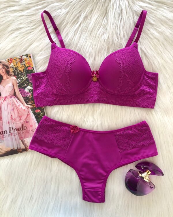 Conjunto lingerie elegante reforçada - Image 11