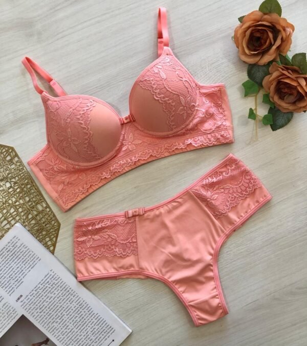 Conjunto lingerie elegante reforçada - Image 9
