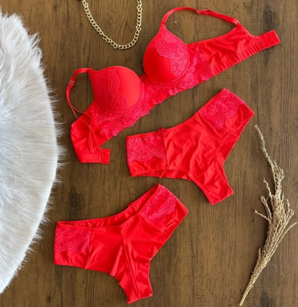 Conjunto lingerie elegante reforçada - Image 8