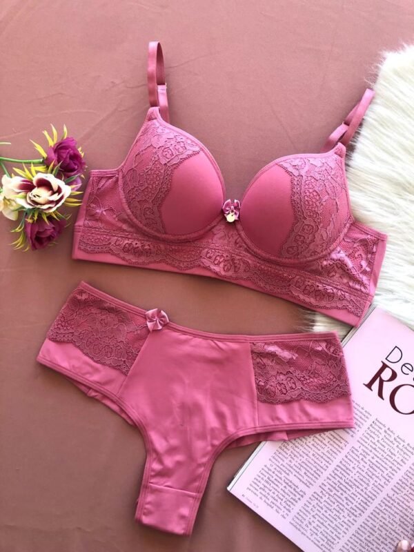 Conjunto lingerie elegante reforçada - Image 7
