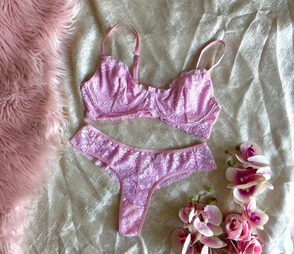 Conjunto Lingerie de Renda sem bojo - Image 6