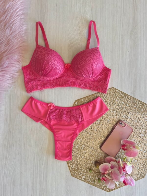 Conjunto Lingerie de Renda Charmoso - Image 4